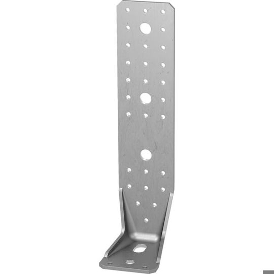 Langer Winkelverbinder für Beton | 285x88x65x4 mm | Feuerverzinkter Stahl