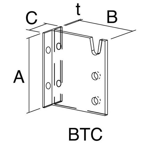 Balkenträger BTC360-B für statische Anwendungen