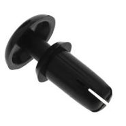 Spreiz Niet - Ø 4mm x 9mm - Schwarz - Nylon - 4.2mm - min. 5.5mm - max. 6.5mm