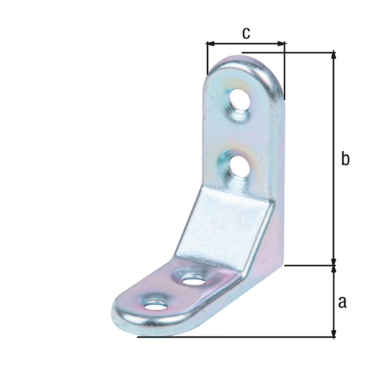 Zierwinkel - Geprägt - Dispersionsbeschichtung - 50x50x20 mm