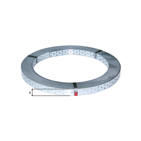 Rispenband - Sendzimirverzinkt - 40 x 2 mm - 50 m - CE nach DIN EN 14545