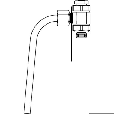 OVENTROP Aquastrom P Probenahmeventil DN8 | 1/4" | Rotguss & Edelstahl