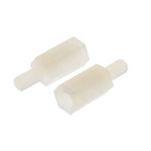 RS PRO Abstandshalter M3 x M3 - 10 mm Länge | Nylon | Sechskant | Außen/Innen | 5.6 mm