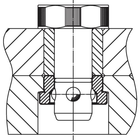 Rostfreier Spannbolzen 16 mm - 30 mm | Positionier-Spannbolzen | Artikelnummer: 23111.0118