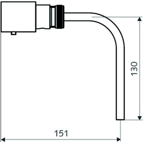 Schell Probenahmeventil G 3/4" AG - MS für Duschkopf Aerosolarm (018170099)