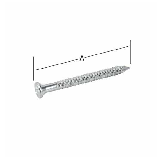 Ankernagel Ø 4 x 60 mm - Stahl galvanisiert, lose, CE-zertifiziert