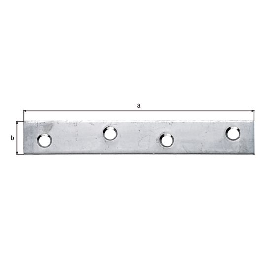 Edelstahl Flachverbinder 100x15 mm - Hochwertige Verbindungslösung